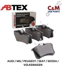 Abtex Rear Brake Pads Fits