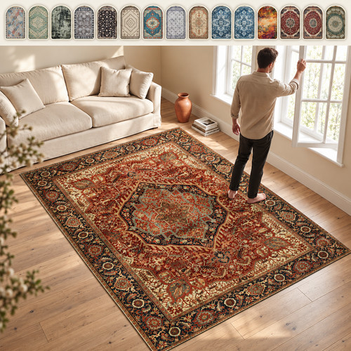 Traditional area rug - traditional,