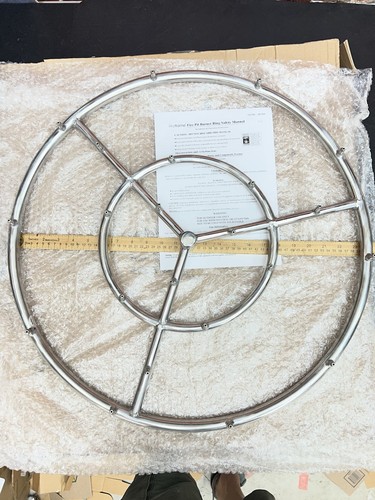 Skyflame round stainless - skyflame, 24"