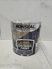 Ronseal Ultimate Protection Decking Paint Slate 2.5 litre RSLDPSL25L