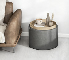 Linen Fabric Upholstered