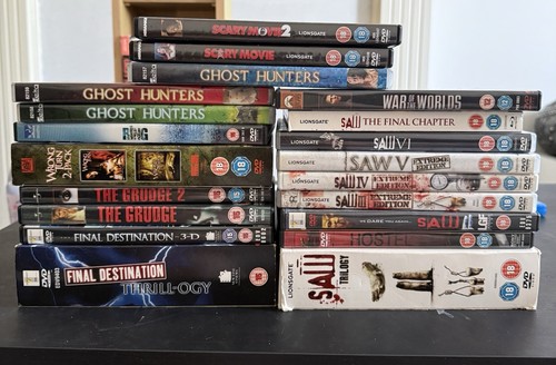 Horror movie bundle dvd and - horror,