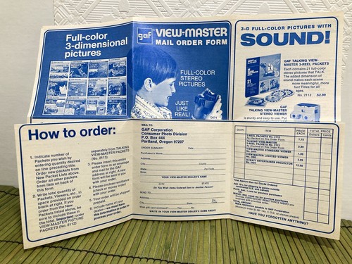 Vtg gaf view master mail - view,