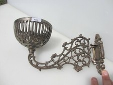Victorian iron oil lantern - iron,