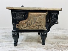 Antique Vtg Cast Iron Salesman