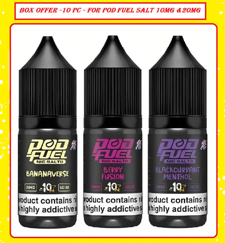 Pod fuel nic salts box - fuel, -box