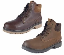 Lace Up Wrangler Mens Boots Yuma Brown Tan Size 7 8 9 10 11 12