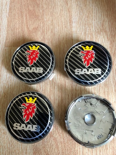 Saab alloy wheel hub centre - alloy,
