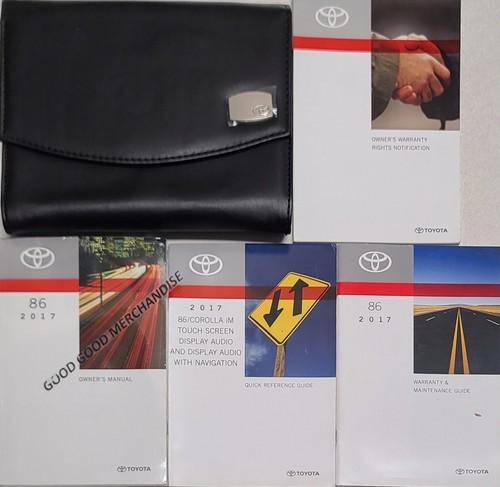 2017 toyota owners manual - toyota,