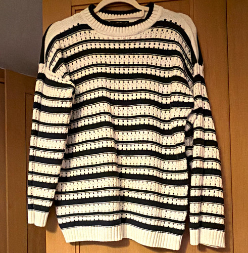 Women ivory navy - f&f, ivory/navy