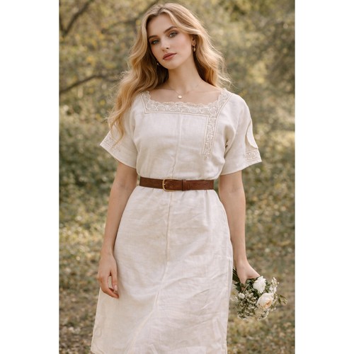 Vtg victorian white - victorian, linen