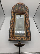 Vtg Lacquered Metal