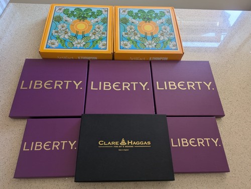 Liberty scarf boxes clare - scarf, &
