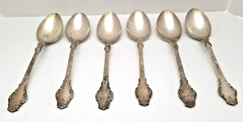 Silver plated victorian tea - silver,