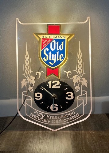 Vintage old style beer light - vintage,