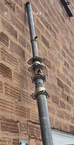Metal mast antenna helium - mast, antenna,