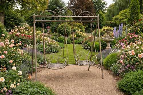 Large fancy scrolled metal - large,