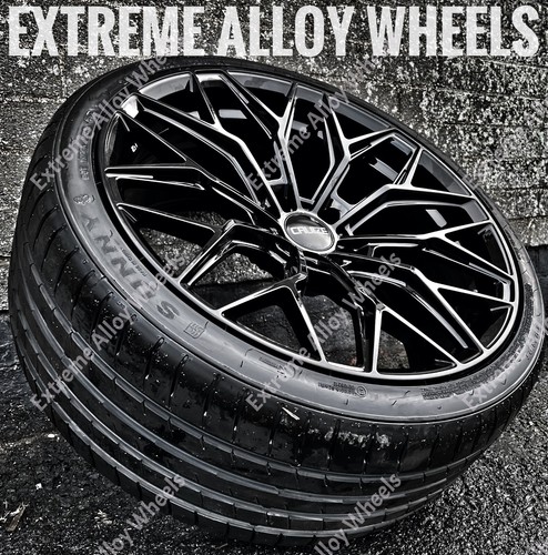 Black cr7 alloy wheels - black,