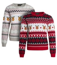 Girls Christmas jumper Rudolph