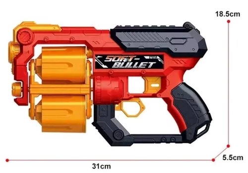 Soft dart bullet blaster - dart,