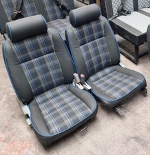 Mazda Bongo/Ford Freda Front Seat Upholstery service Blue Tartan on exchange