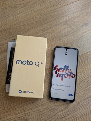 Motorola moto g15 smartphone - motorola,