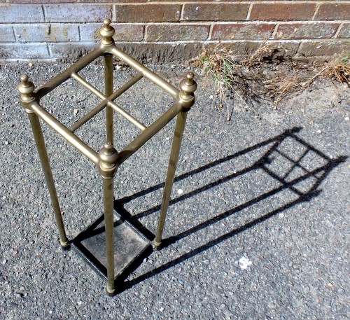 Victorian antique brass stick