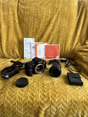 Sony alpha a200 2mp digital - 10.2mp,