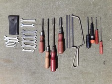 Gordon BA Spanners + BA Nut Driver + Saw Model Maker TV Radio Ham Repair Tools