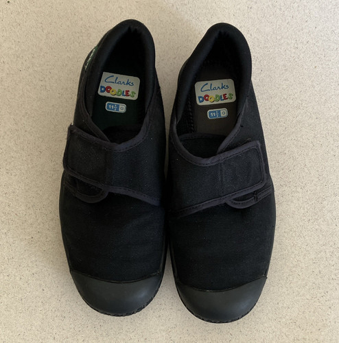 Clarks doodles kids black - clarks,