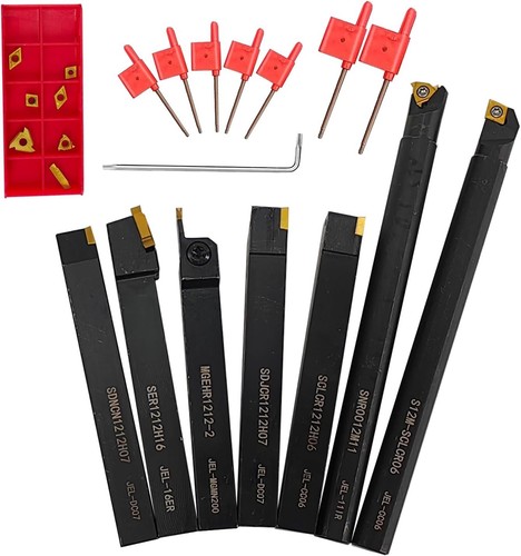 7pcs 12mm shank lathe turning - shank,