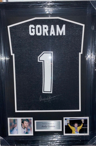 Signed framed retro rangers - signed,