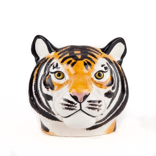 Quail ceramics face egg cup - quail,