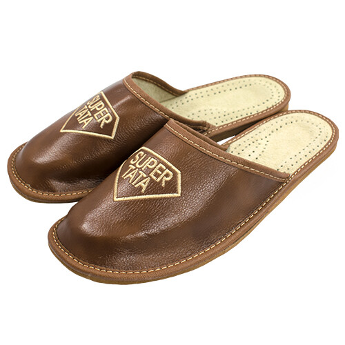 Mens mule slippers home shoes - mule,