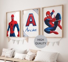 Personalised Spiderman Set of
