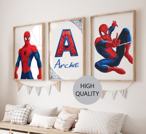 Personalised spiderman set - spiderman, of