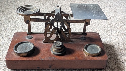 Vintage balance scales postage - vintage,