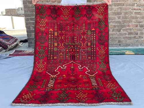 3x4 vivid baluchi rug - baluchi,
