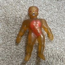 Hasbro Stretch Orange X-Ray Alien See Through 6" Figure Toy Stretch Armstrong