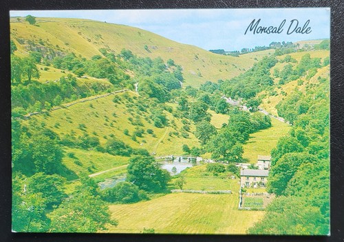 Vintage postcard used monsal - vintage,