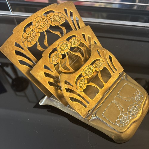 Antique art nouveau brass - nouveau,