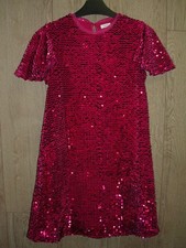 NEXT Girls Magenta Pink Sequin