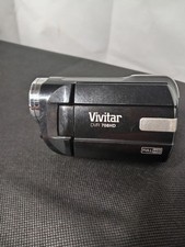 Vivitar DVR 708HD Digital Camcorder Black Working Order No Charger