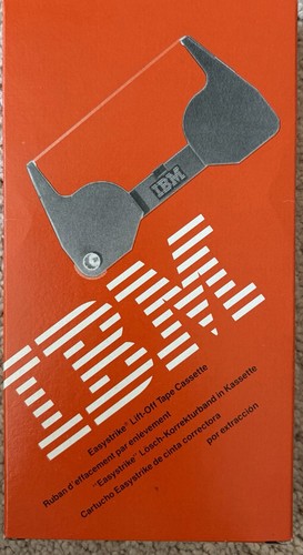 Ibm easystrike lift off tape - easystrike, lift-off