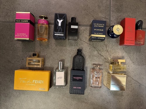 Deluxe miniature perfume lot - 9,