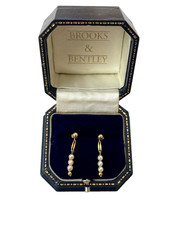 Pearl earrings 9ct gold - earrings,