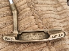 Ping Anser Brass Right Handed Putter 36" Tall R/H New Grip