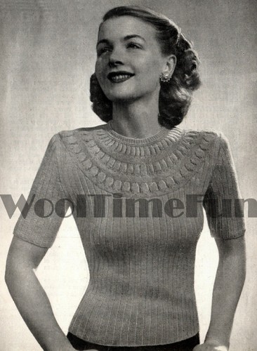 Knitting pattern vintage - knitting,