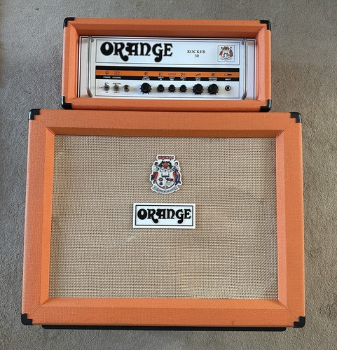 Orange rocker head - head, 2x12