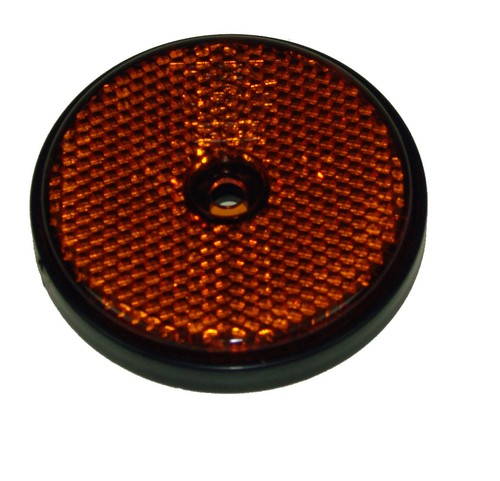 Amber side marker reflector - amber,